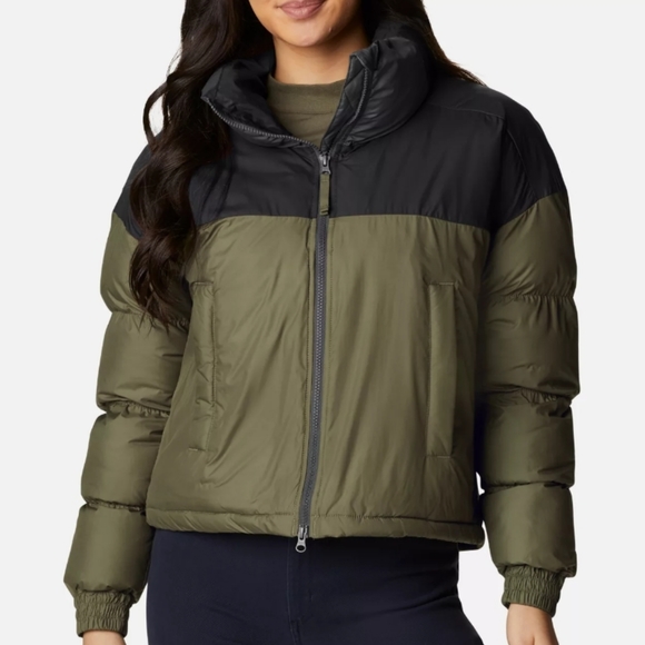 Columbia cropped puffer jacket size L - Picture 5 of 14
